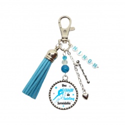 Porte clés Une coach de twirling formidable personnalisable