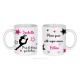 Mug Prof de danse qui déchire, merci pour cette super année personnalisable 