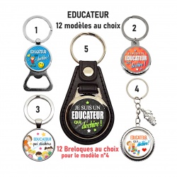 Porte clés décapsuleur Educateur