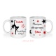 Mug Prof de danse au top, merci pour cette super année personnalisable