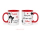 Mug Prof de danse au top, merci pour cette super année personnalisable