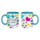 Mug personnalisé Merci nounou de m'avoir aidé à grandir