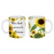 Mug Une aesh exceptionnelle tournesol à personnaliser