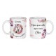 Mug Une super monitrice merci pour cette année, personnalisable