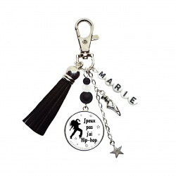 Porte clés J'peux pas j'ai Hip-Hop personnalisable
