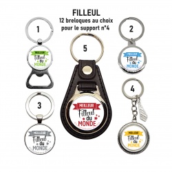 Porte clés, décapsuleur Meilleur filleul du monde