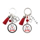 Porte clés Soeur de coeur forever personnalisable