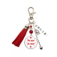 Porte clés ou bijou de sac "Ma soeur de coeur" personnalisable