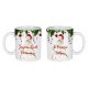 Mug  Joyeux Noël personnalisable au texte de votre choix