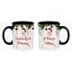 Mug  Joyeux Noël personnalisable au texte de votre choix