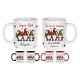 Mug  Joyeux Noël nounou au autre à personnaliser