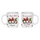 Mug  Joyeux Noël nounou au autre à personnaliser