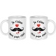 Mug papa personnalisable au prénom de votre choix
