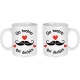 Mug tonton personnalisable au prénom de votre choix