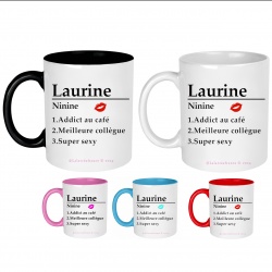 Mug prénom personnalisé, mug définition