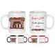 Mug noël personnalisé aux membres de votre famille