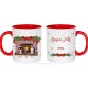 Mug noël personnalisé aux membres de votre famille