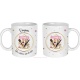 Mug coiffeuse qui décoiffe personnalisable