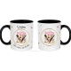 Mug coiffeuse qui décoiffe personnalisable