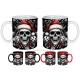 Mug tête de mort et son bonnet de père noël