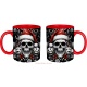 Mug tête de mort et son bonnet de père noël
