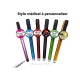 Stylo médical à personnaliser avec le métier, le prénom et la couleur de votre choix