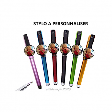 Stylo à personnaliser avec la photo de votre choix