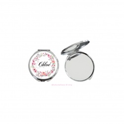 Miroir de poche à personnaliser