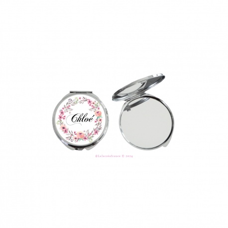 Miroir de poche à personnaliser