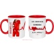 Mug infirmière, médecin, chirurgienne ou autre à personnaliser au prénom de votre choix