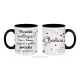 Mug céramique Formidable collègue, dur à trouver, difficile à quitter impossible à oublier