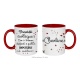 Mug céramique Formidable collègue, dur à trouver, difficile à quitter impossible à oublier