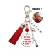 Porte clés recto verso "Je t'aime maman" ou "Je t'aime maman de tout mon coeur"