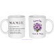 Mug mamie personnalisé avec ses traits de caractères