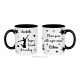 Mug coach de twirling personnalisé