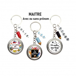 Porte clés Maître personnalisable