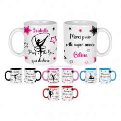 Mug Prof de GYM ou GRS, merci pour cette super année personnalisable