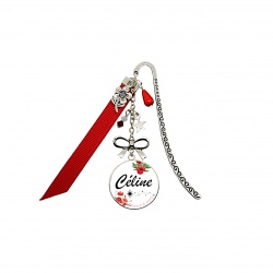 Marque-pages coquelicot personnalisable