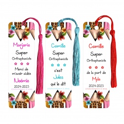 Marque-page maitresse, Atsem, Aesh, ou autre à personnaliser
