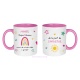 Mug nounou, auxiliaire de crèche personnalisé, merci de m'avoir aidé(e) à grandir