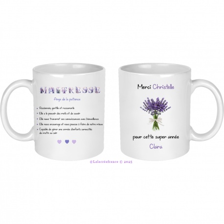 Mug définition maîtresse à personnaliser