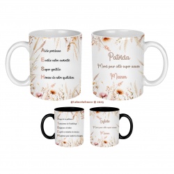 Mug Atsem, Aesh personnalisable