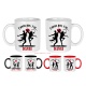 Mug personnalisé J'peux pas j'ai danse, j'peux pas j'ai salsa, bachata, rock'n roll, tango, valse