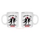 Mug personnalisé J'peux pas j'ai danse, j'peux pas j'ai salsa, bachata, rock'n roll, tango, valse