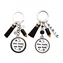 Porte clés Une Aesh au top personnalisable
