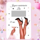 Carte à gratter Joyeux anniversaire personnalisable au texte de votre choix