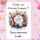 Carte à gratter Joyeux anniversaire personnalisable au texte de votre choix
