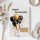 Carte à gratter Joyeux anniversaire personnalisable au texte de votre choix