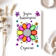 Carte à gratter enfant Joyeux anniversaire personnalisable au texte de votre choix