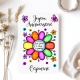 Carte à gratter enfant Joyeux anniversaire personnalisable au texte de votre choix